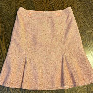 Ann Taylor Midi Pink Skirt, Women's Size US 8